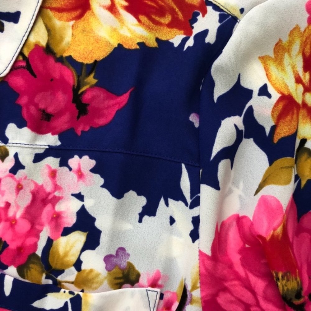 Pre-owned Express Floral Blouse - Picture 9 of 10
